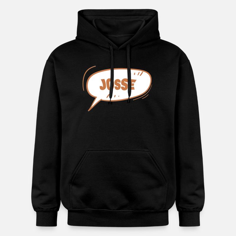 Josse Josse - Sweat à capuche Softstyle® Gildan Unisexe - noir