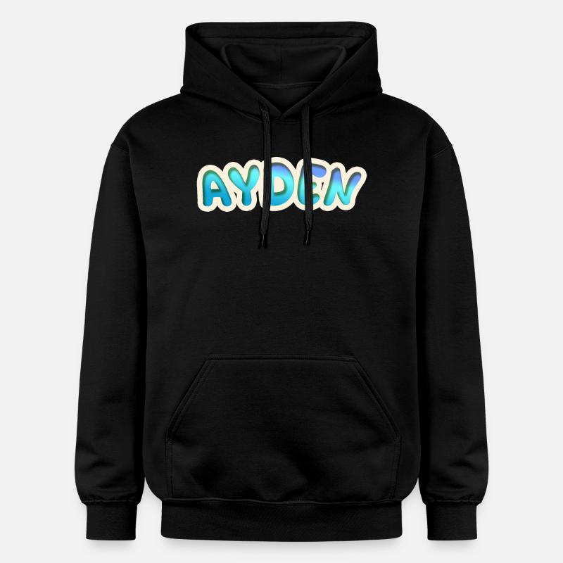 Cadeau pour Ayden - Sweat à capuche Softstyle® Gildan Unisexe - noir