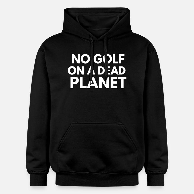 Pas de golfeur Travelers - Sweat à capuche Softstyle® Gildan Unisexe - noir