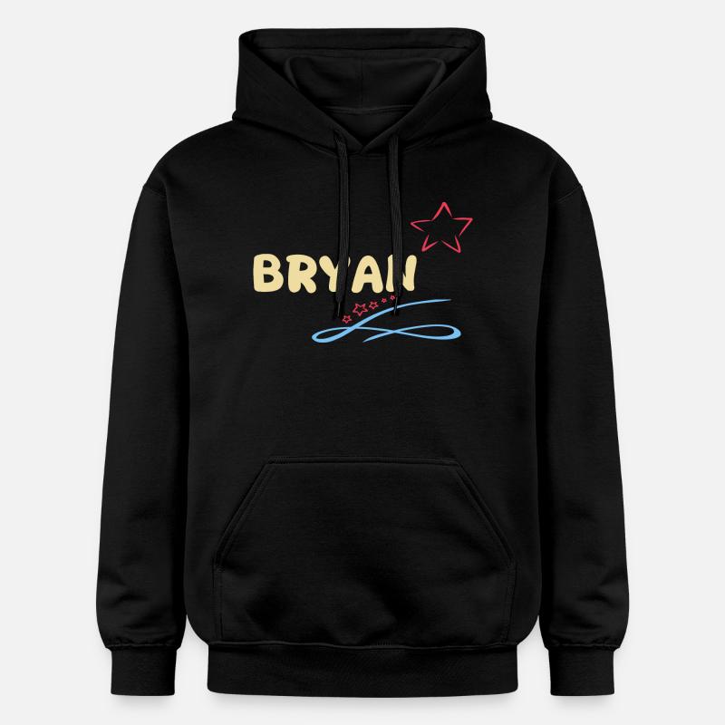 Cadeau Bryan - Sweat à capuche Softstyle® Gildan Unisexe - noir