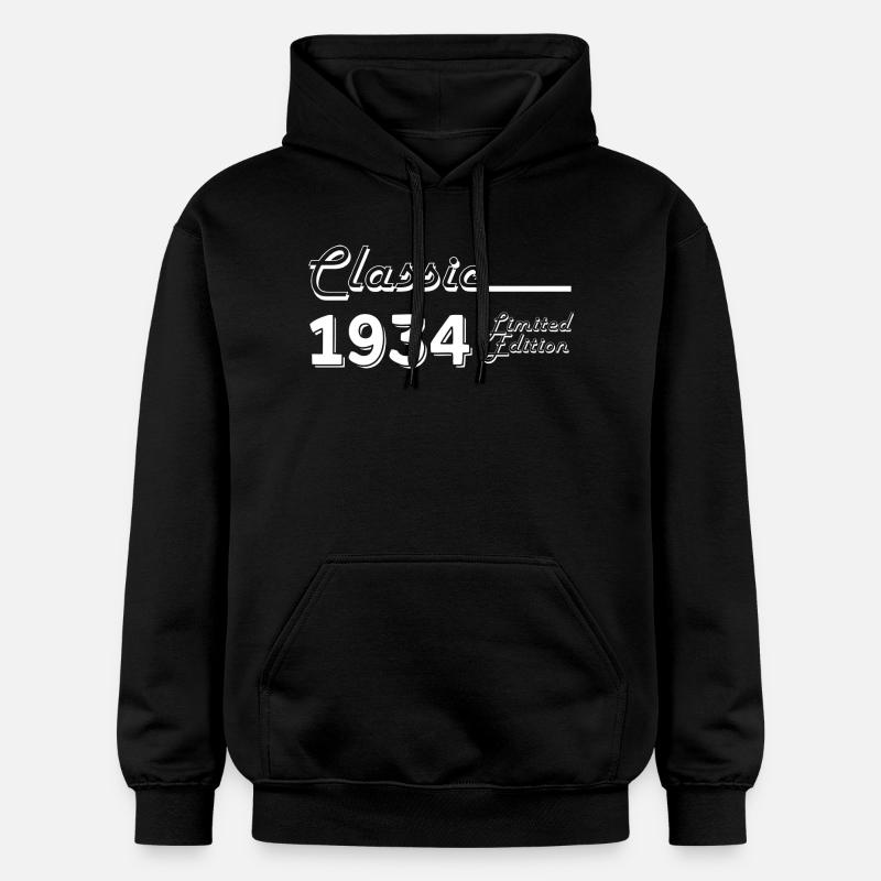 Classic 1934 édition limitée - Sweat à capuche Softstyle® Gildan Unisexe - noir