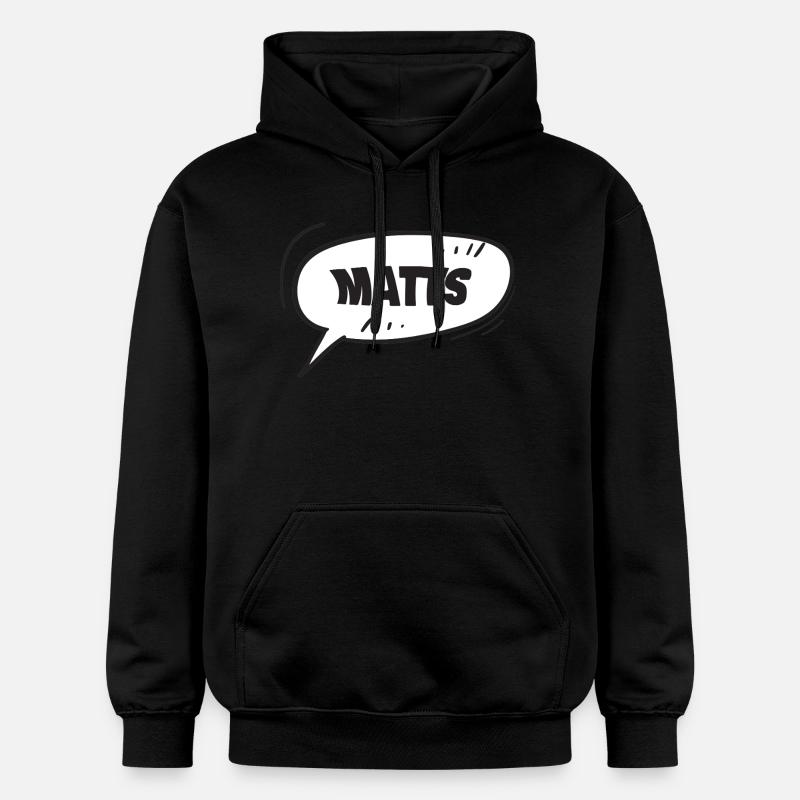 Matts Matts - Sweat à capuche Softstyle® Gildan Unisexe - noir