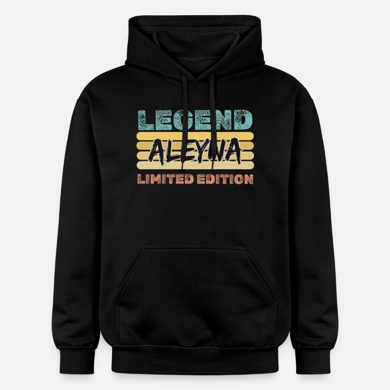 Cadeau pour Aleyna - Sweat à capuche Softstyle® Gildan Unisexe - noir