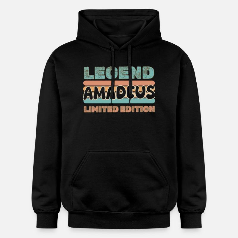 Amadeus comme prénom - Sweat à capuche Softstyle® Gildan Unisexe - noir