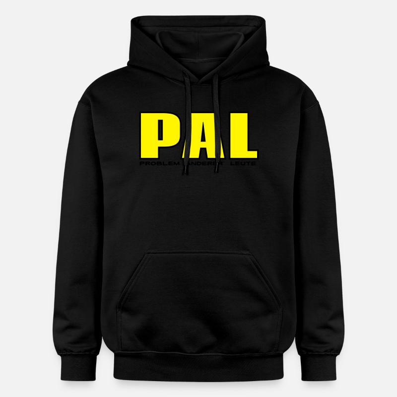 PAL - someone else's problem - Gildan Unisex Softstyle® Midweight Hoodie - black