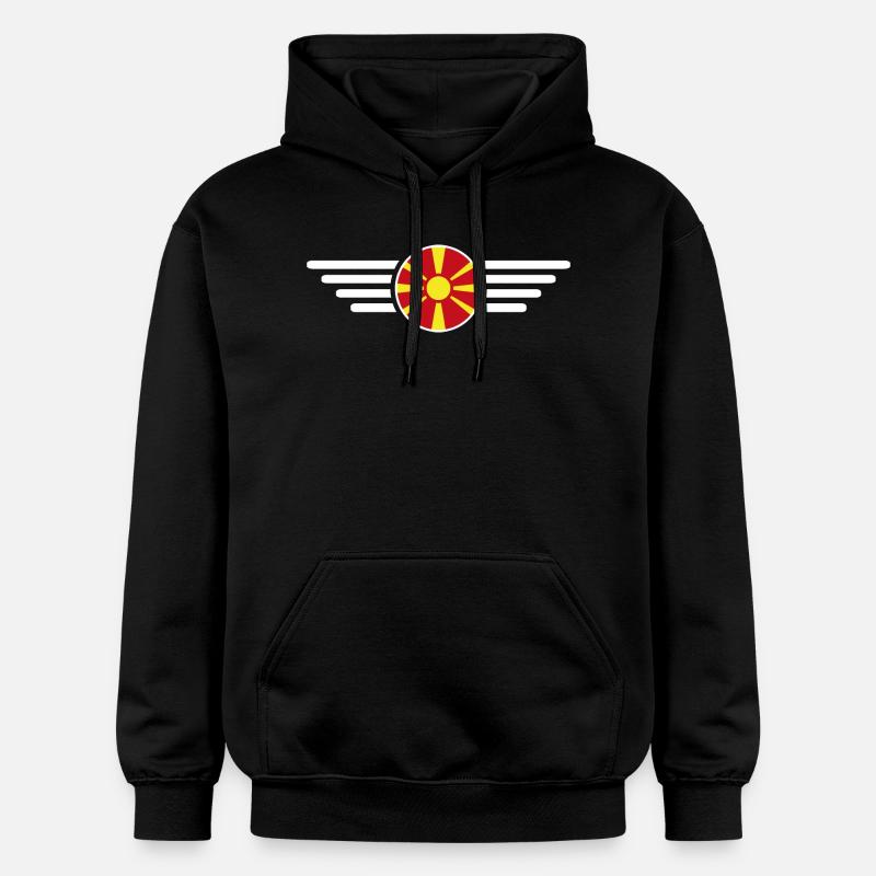 Macédoine Style Design T-shirt - Sweat à capuche Softstyle® Gildan Unisexe - noir
