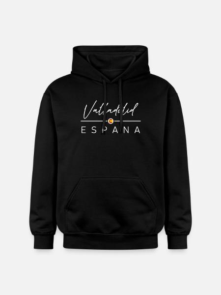 Spain - Valladolid - Spain - España - Gildan Unisex Softstyle® Midweight Hoodie - black