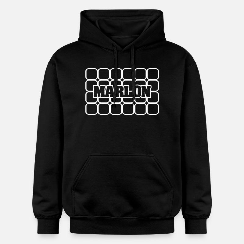 Marlon - Sweat à capuche Softstyle® Gildan Unisexe - noir