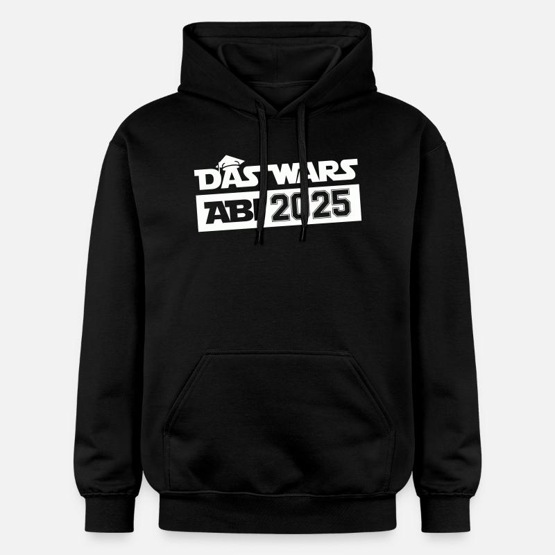 Abitur C’est tout 2025 - Sweat à capuche Softstyle® Gildan Unisexe - noir
