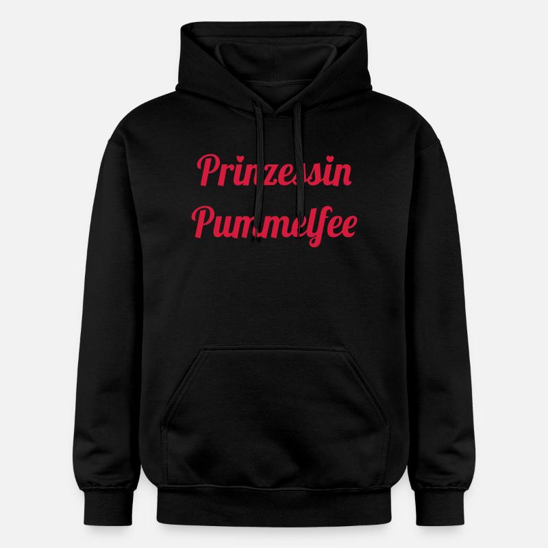 Prinzessin Pummelfee - Gildan Unisex Softstyle® Midweight Hoodie - Schwarz