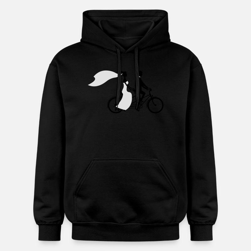 Mariage 4 - Sweat à capuche Softstyle® Gildan Unisexe - noir