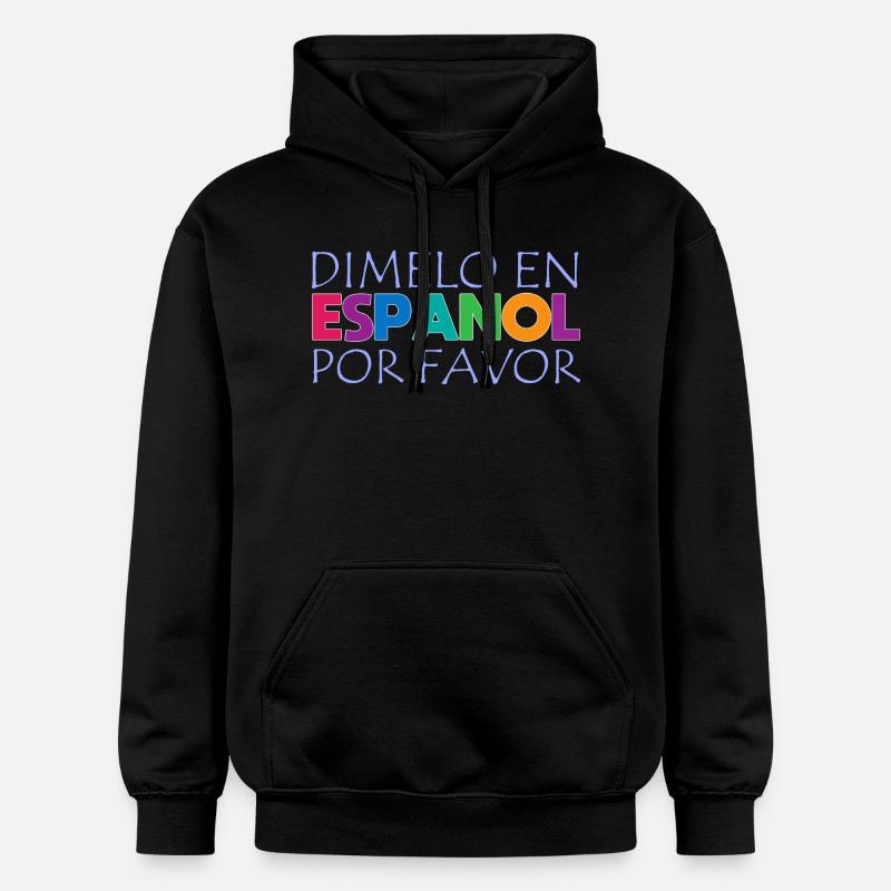 Spanisch Spanisch Lehrer Sprache - Gildan Unisex Softstyle® Midweight Hoodie - Schwarz