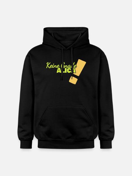 Alica as Funny - Gildan Unisex Softstyle® Midweight Hoodie - black