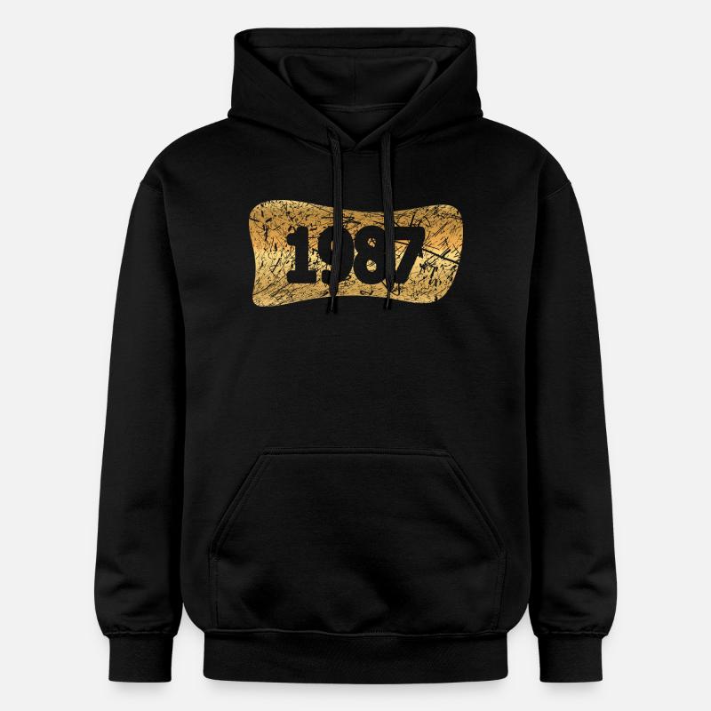 Lingots d’or 1987 - Sweat à capuche Softstyle® Gildan Unisexe - noir