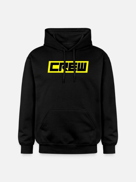 Crew - Gildan Unisex Softstyle® Midweight Hoodie - black