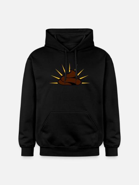 heilige_scheisse_v2 - Gildan Unisex Softstyle® Midweight Hoodie - black