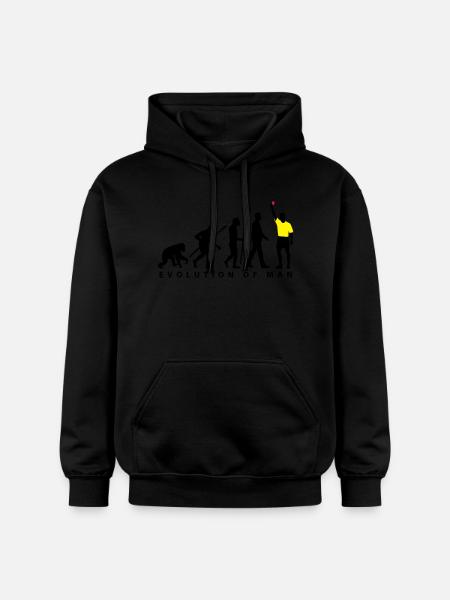 Evolution Schiedsrichter 12_2017-02.eps - Gildan Unisex Softstyle® Midweight Hoodie - Schwarz