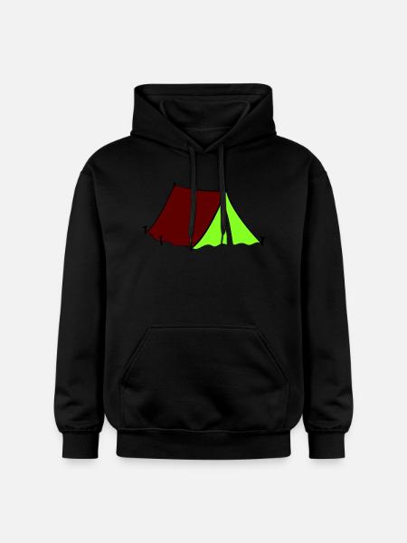 zelt - Gildan Unisex Softstyle® Midweight Hoodie - Schwarz