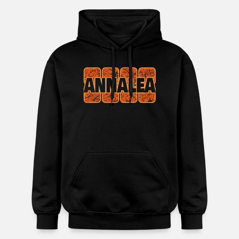 Prénom Annalea - Sweat à capuche Softstyle® Gildan Unisexe - noir