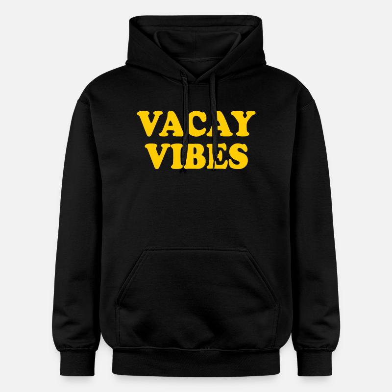 Vacay vibes - Sweat à capuche Softstyle® Gildan Unisexe - noir