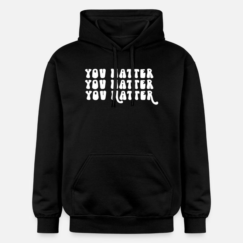 Vous comptez - Sweat à capuche Softstyle® Gildan Unisexe - noir