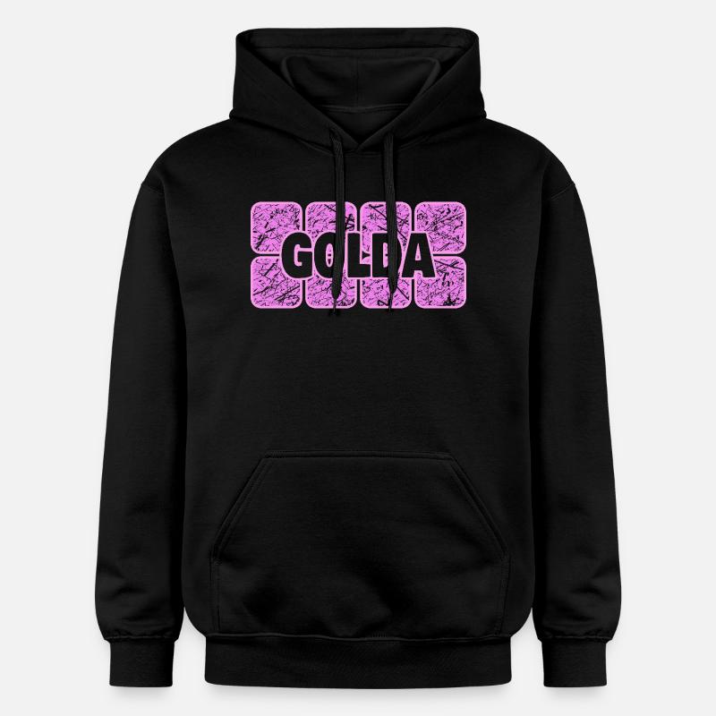 Cadeau pour Golda - Sweat à capuche Softstyle® Gildan Unisexe - noir
