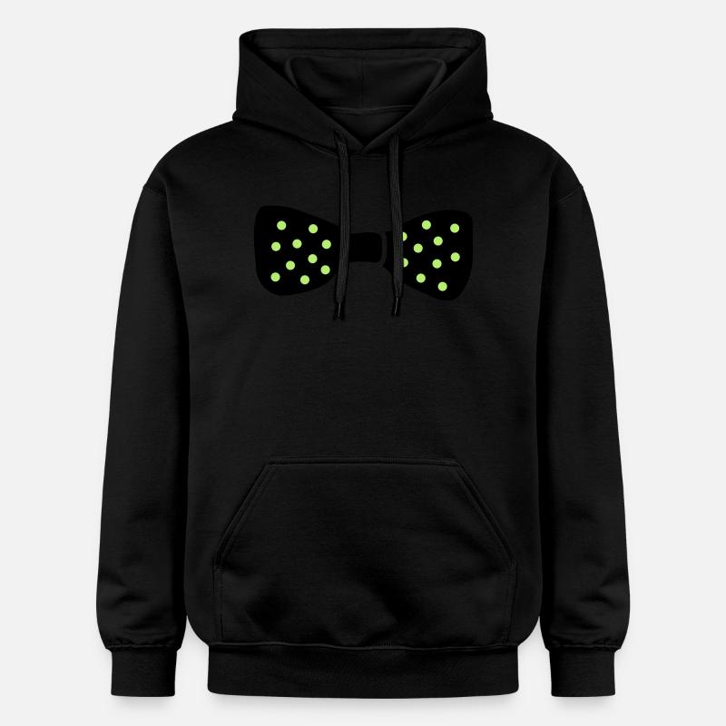 bow_tie - Sweat à capuche Softstyle® Gildan Unisexe - noir