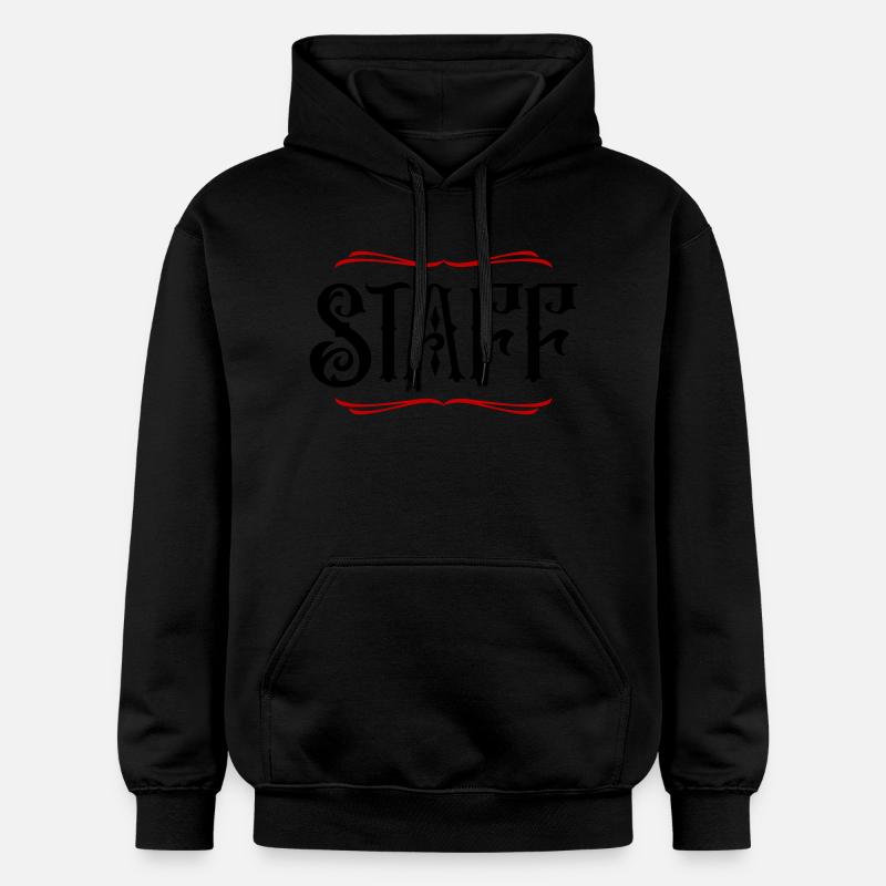 Membre du personnel - Sweat à capuche Softstyle® Gildan Unisexe - noir