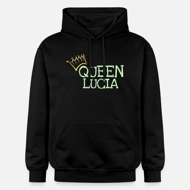 Cadeau pour Lucia - Sweat à capuche Softstyle® Gildan Unisexe - noir