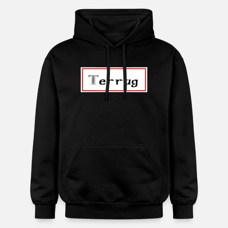 terrug telgruc sur mer - Sweat à capuche Softstyle® Gildan Unisexe - noir