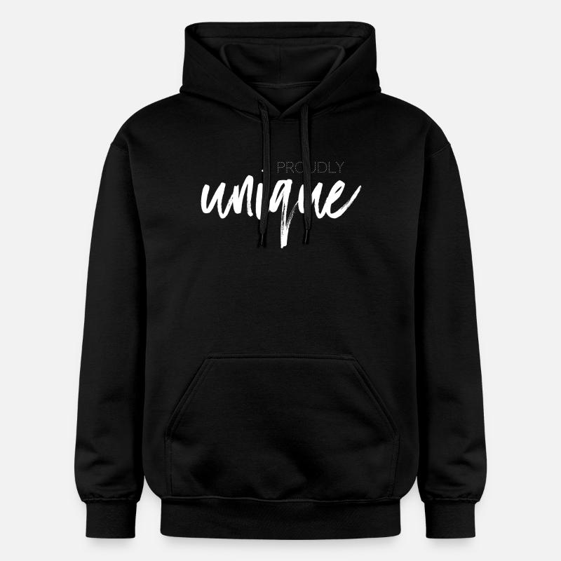 Fièrement unique - Sweat à capuche Softstyle® Gildan Unisexe - noir