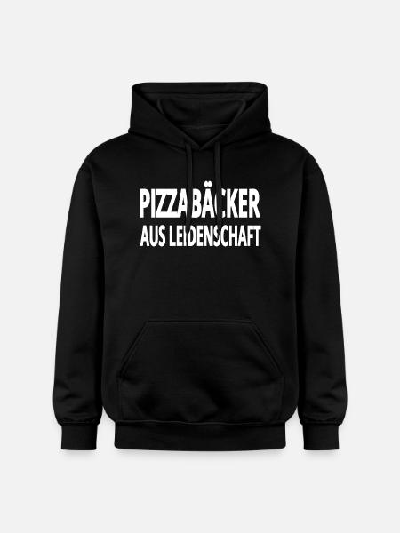 Pizza - Gildan Unisex Softstyle® Midweight Hoodie - Schwarz