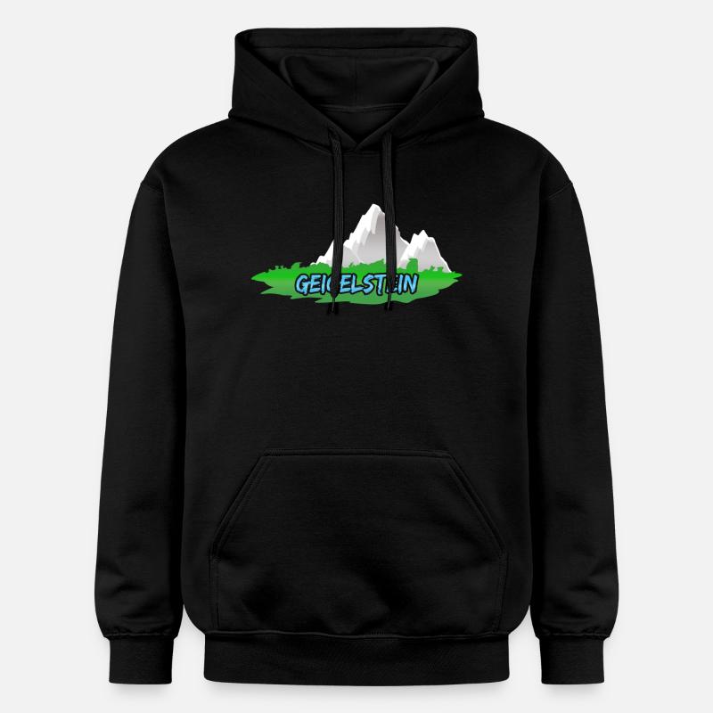 Geigelstein - Sweat à capuche Softstyle® Gildan Unisexe - noir
