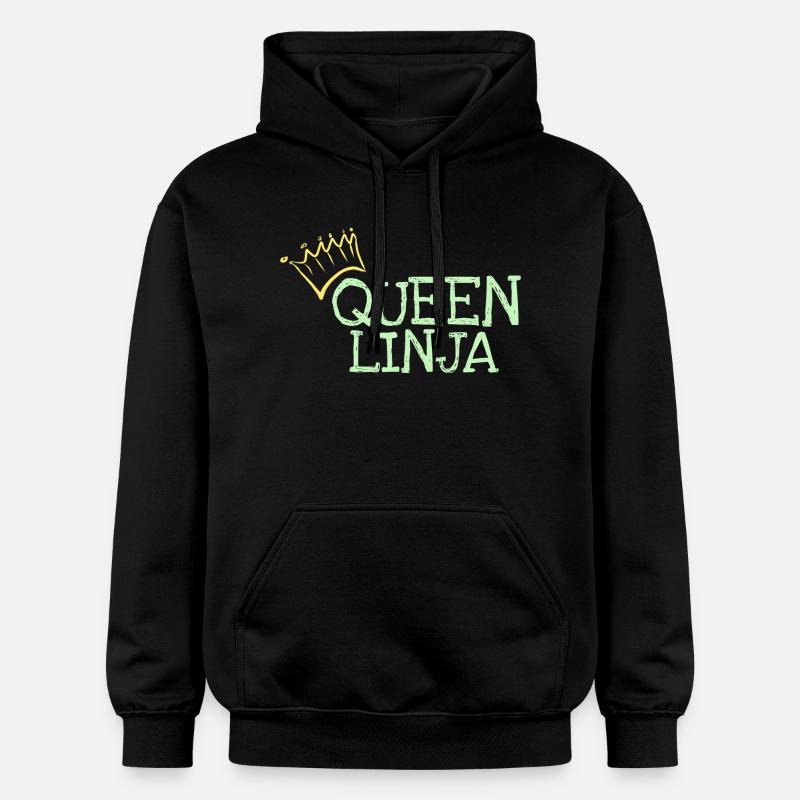 Linja - Sweat à capuche Softstyle® Gildan Unisexe - noir