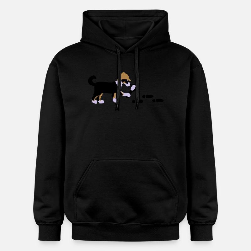 Search-and-rescue dog - Sweat à capuche Softstyle® Gildan Unisexe - noir