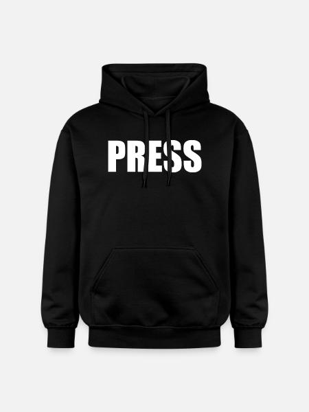 Press - Sweat à capuche Softstyle® Gildan Unisexe - noir