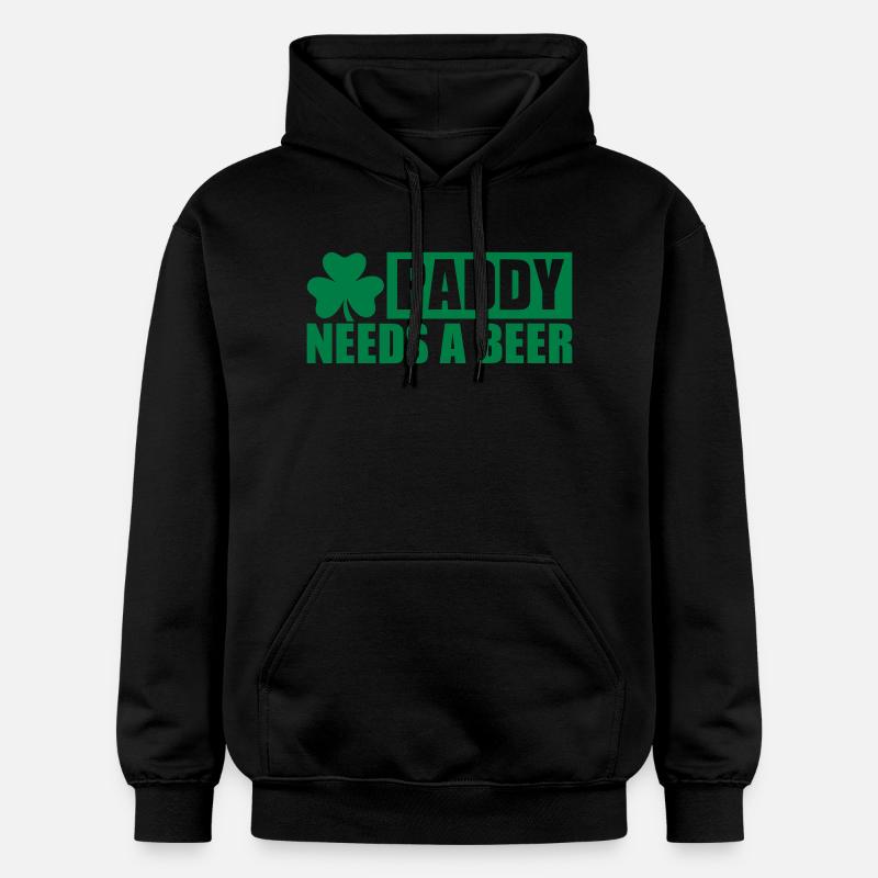 Paddy needs a Beer - Sweat à capuche Softstyle® Gildan Unisexe - noir