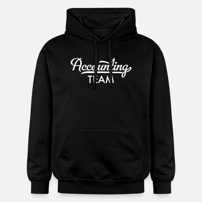 Équipe de comptabilité - Sweat à capuche Softstyle® Gildan Unisexe - noir