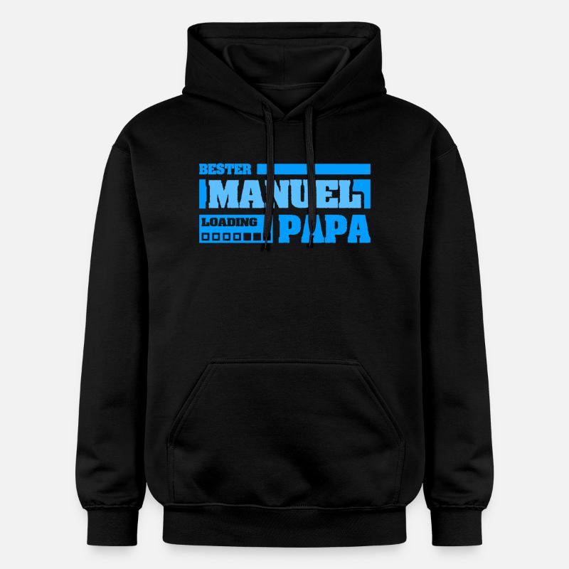 Cadeau pour Manuel - Sweat à capuche Softstyle® Gildan Unisexe - noir