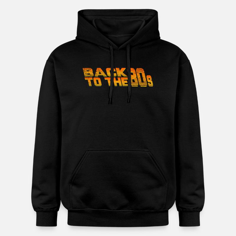 Ramenez-moi dans les années 80 - Sweat à capuche Softstyle® Gildan Unisexe - noir