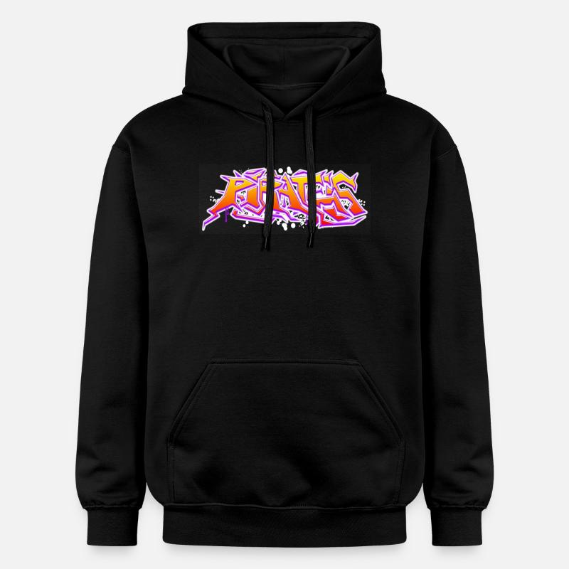 Pirates Graffiti - Sweat à capuche Softstyle® Gildan Unisexe - noir