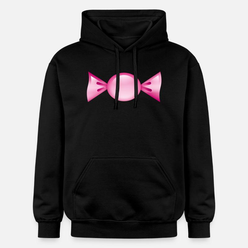 Smiley Candy - Sweat à capuche Softstyle® Gildan Unisexe - noir