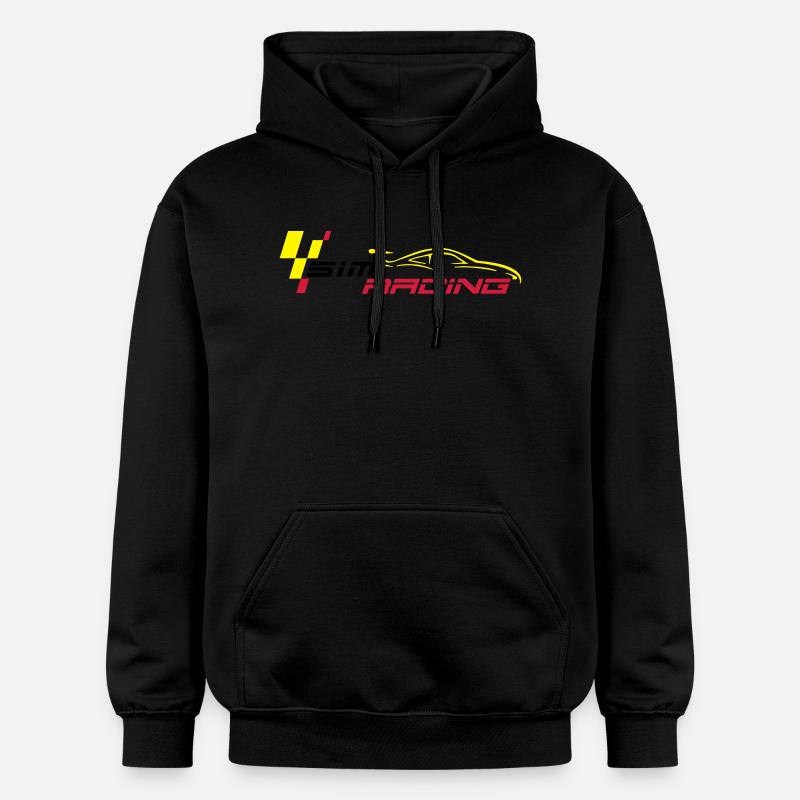 SIMRACING - eRacing - Sweat à capuche Softstyle® Gildan Unisexe - noir