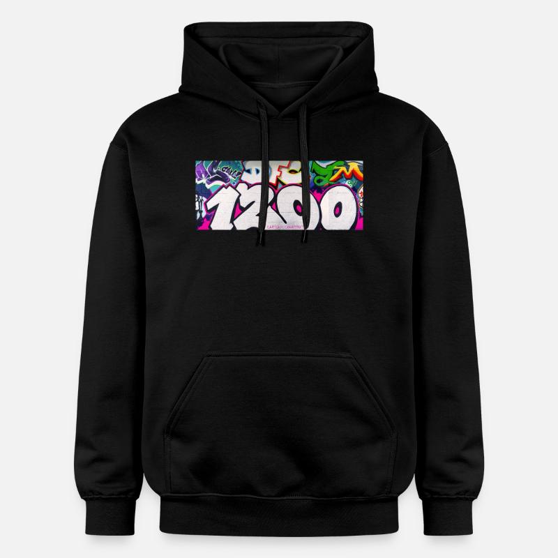 1200 GRAVITÉ EDIT_1 - Sweat à capuche Softstyle® Gildan Unisexe - noir