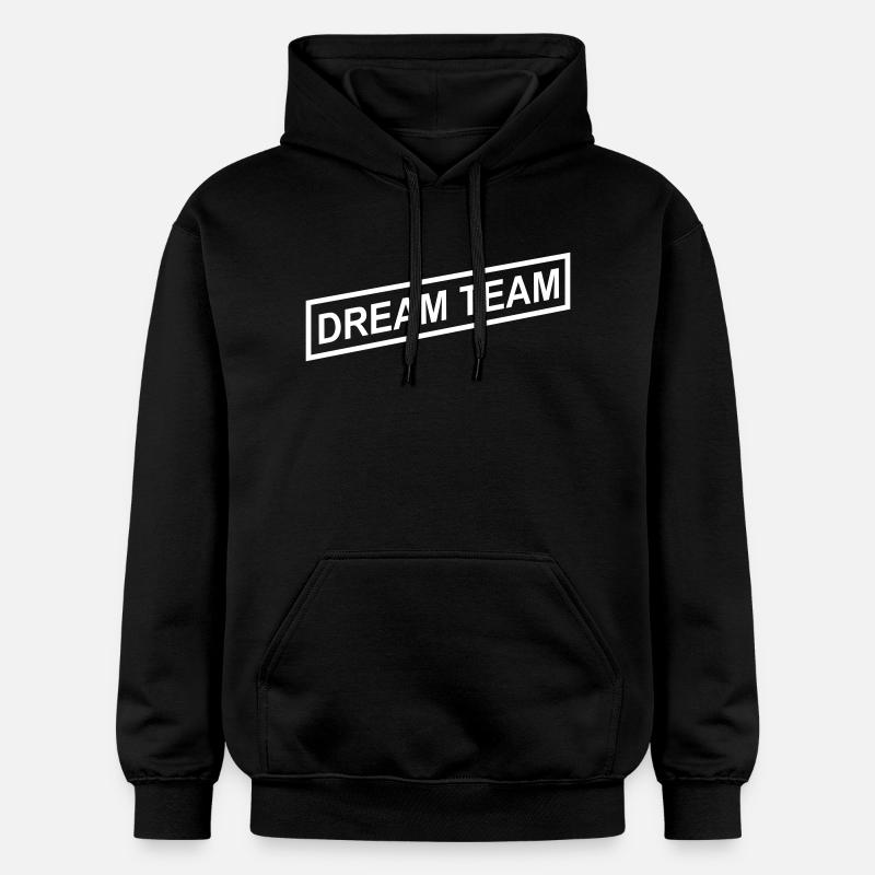 Équipe de rêve - Sweat à capuche Softstyle® Gildan Unisexe - noir