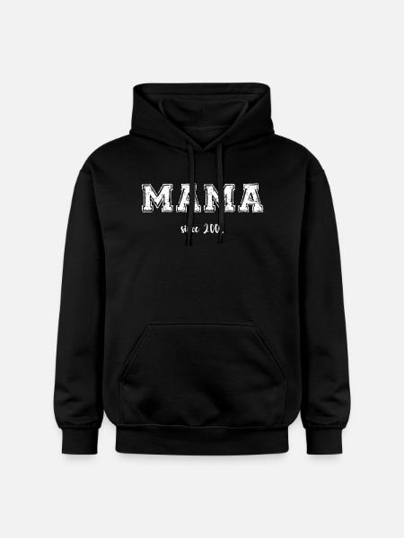 Mama 2004 - Gildan Unisex Softstyle® Midweight Hoodie - Schwarz
