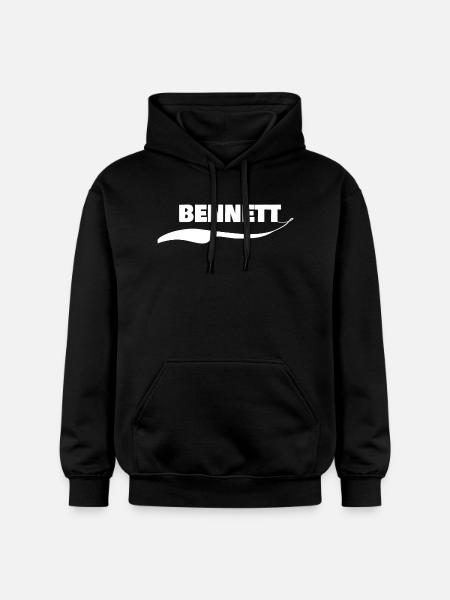 Geschenk für Bennett - Gildan Unisex Softstyle® Midweight Hoodie - Schwarz
