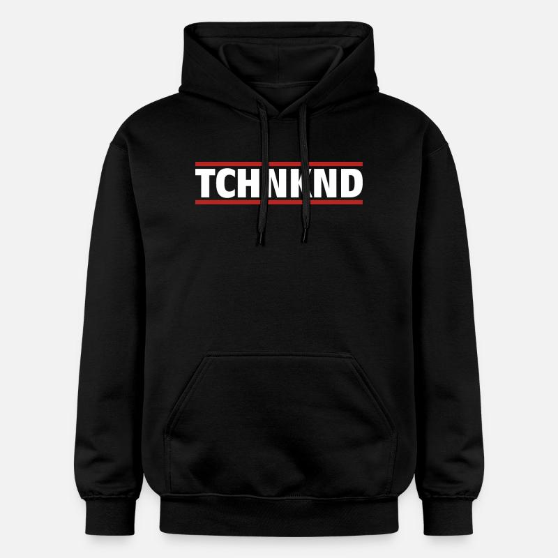 technknd - Technokind - Sweat à capuche Softstyle® Gildan Unisexe - noir