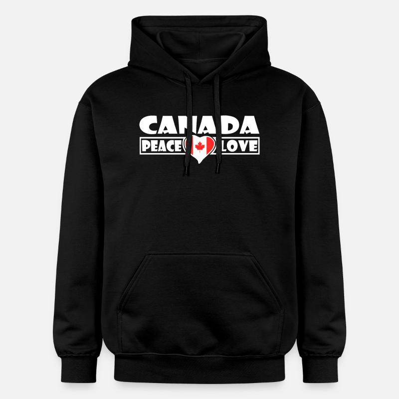 Canada - Sweat à capuche Softstyle® Gildan Unisexe - noir