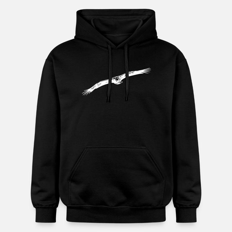 Aigle - Sweat à capuche Softstyle® Gildan Unisexe - noir